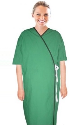 Gown Patient X-Ray 1/2 sleeve (non-returnable)